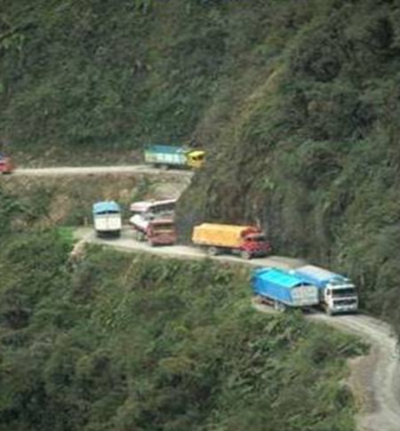 Conducir en Bolivia.-Estado de las carreteras